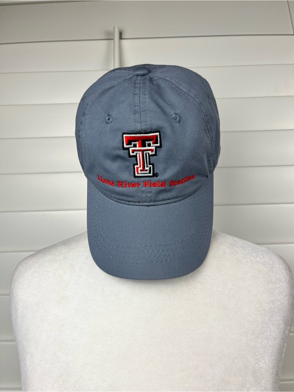 Baby Blue Cap with Texas Tech Logo Unisex One size minimalist streetwear dad hat